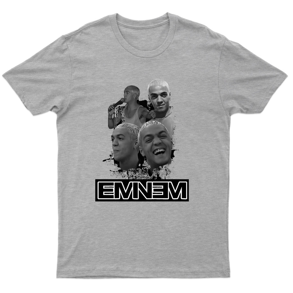Camiseta Algodão Fio 30.1 Moda Streetwear Humor Belo Eminem Bootleg Rap Pagode Camisa Malha Premium