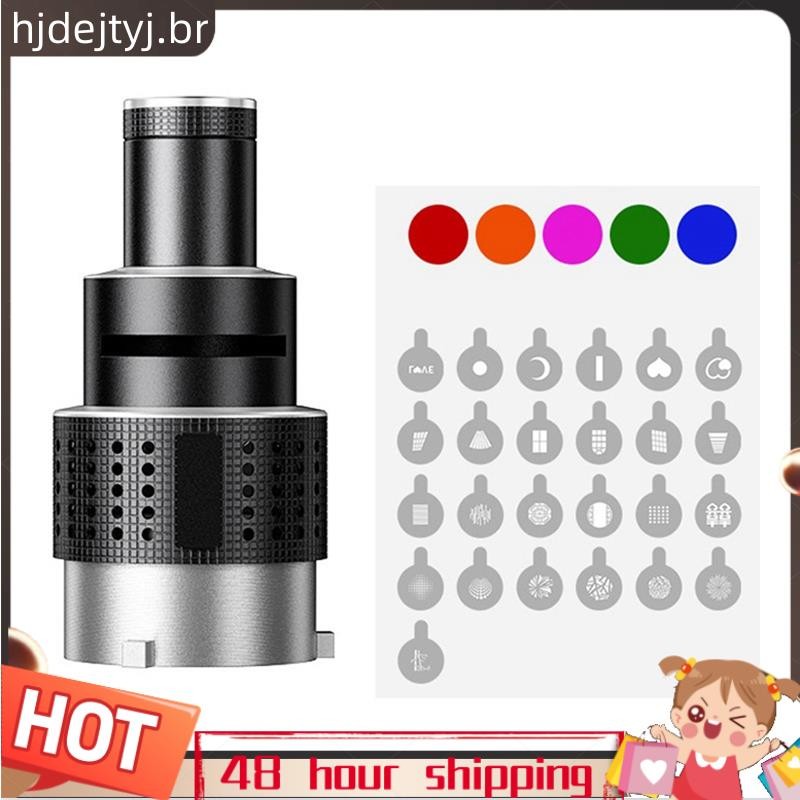 Fotografia Flash Snoot Lente Cônica Kit De Luz De Estúdio Fotográfico De Vídeo Com De Holofote Óptico 25 Gobos