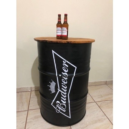 Adesivo Decorativo Budweiser Para Tambor Barril 200litros