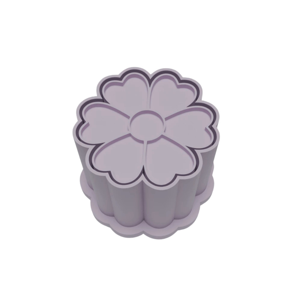 Ejetor Modelador Para Doces FLOR Brigadeiros Docinhos Massa Biscuit Biscoito Resistente Massinha Modelar Pasta Americana