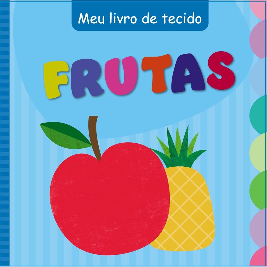 Meu Livro de Tecido - Frutas