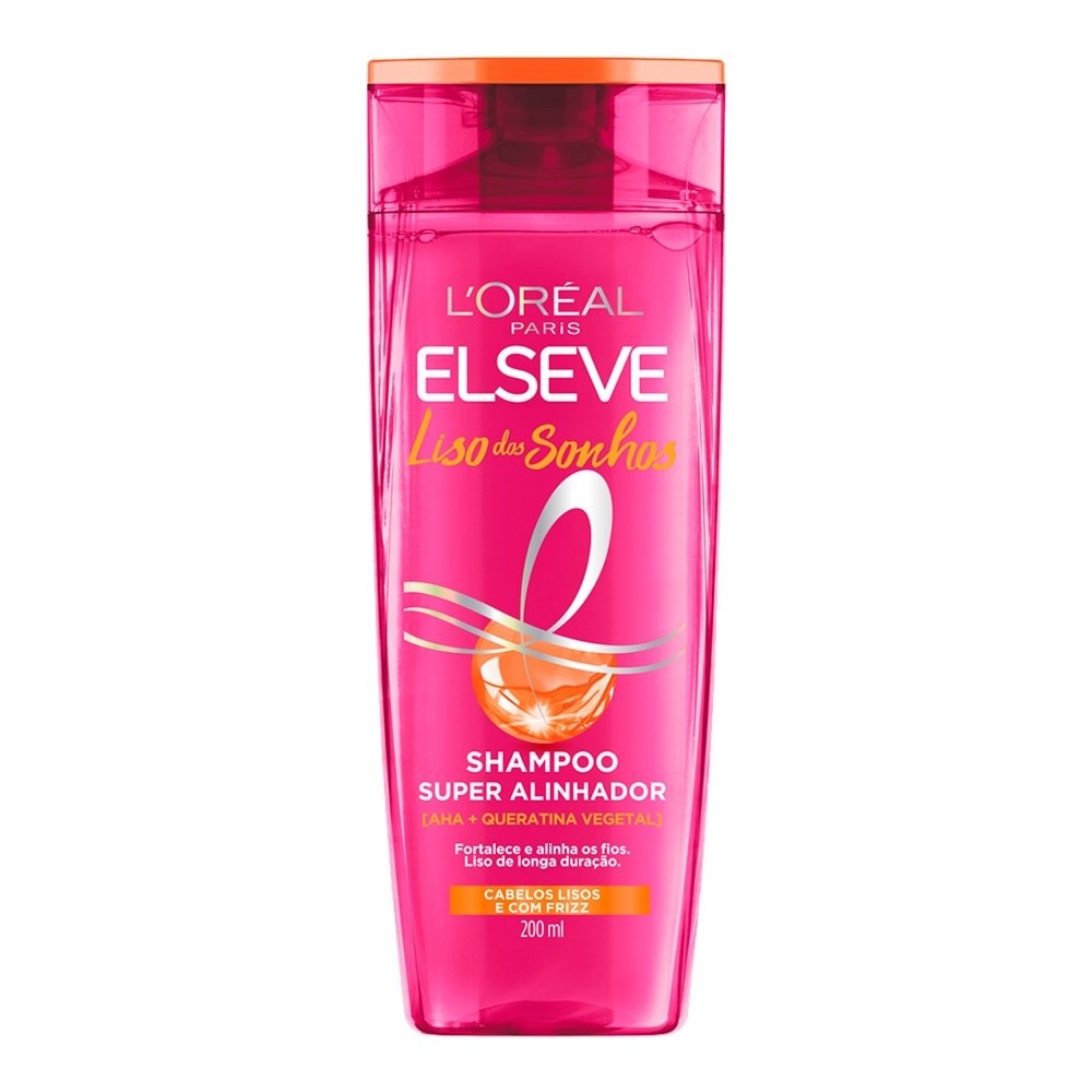 Shampoo Elseve Liso dos Sonhos 200ml em Oferta na Shopee