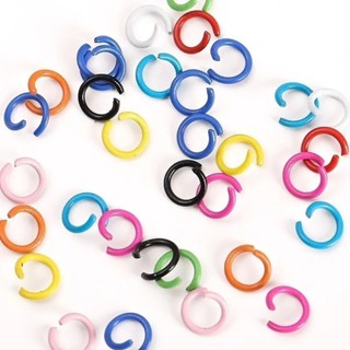 Argola Elo Metal P/ Chaveiro 8mm - Colorido - Aprox. 100pçs em Oferta na Shopee
