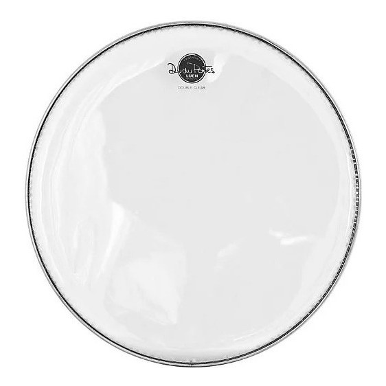 Pele De Bumbo De Bateria 18 Double Clear Aro Grosso Luen