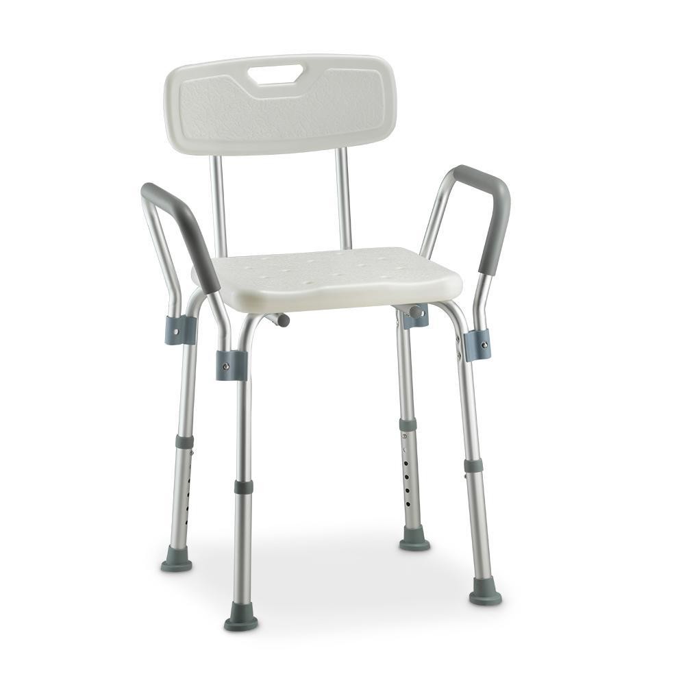 Banqueta De Banho Com Encosto E Apoio De Braço Banqueta De Banho Com Encosto E Apoio De Braço