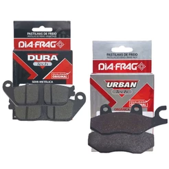 Kit Pastilhas de Freio P/ Kawasaki Versys 300x Diafrag