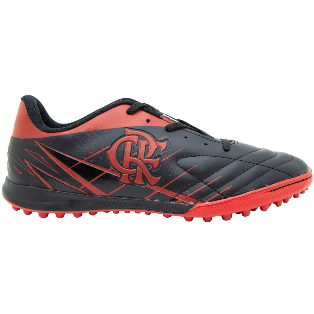 Chuteira Futebol Society Avanti 3 Flamengo Adulto OXN