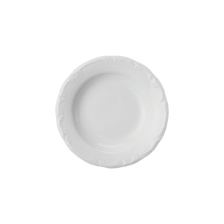 Prato Fundo Pomerode Branco 24 cm Porcelana Schmidt