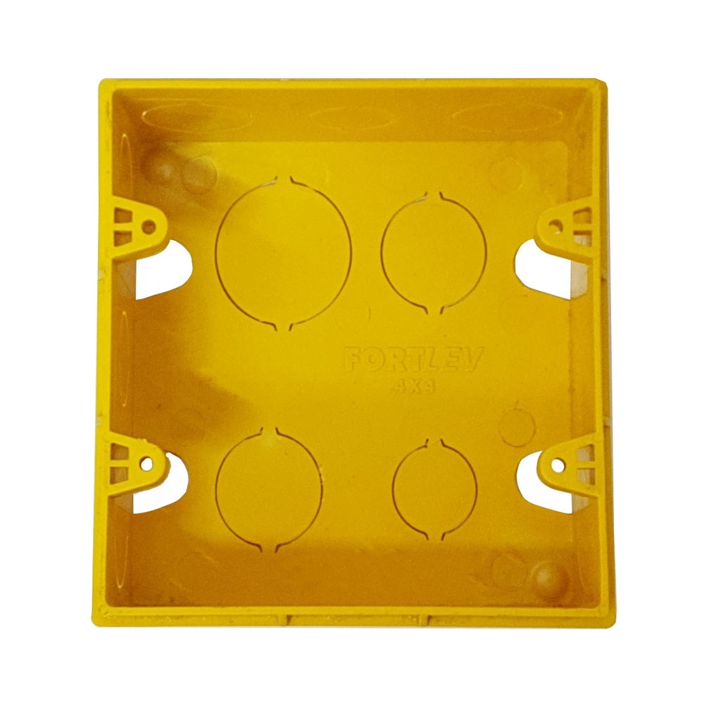 Caixa de Embutir Reforçada Sistema Luz Tomada 30un 4x4