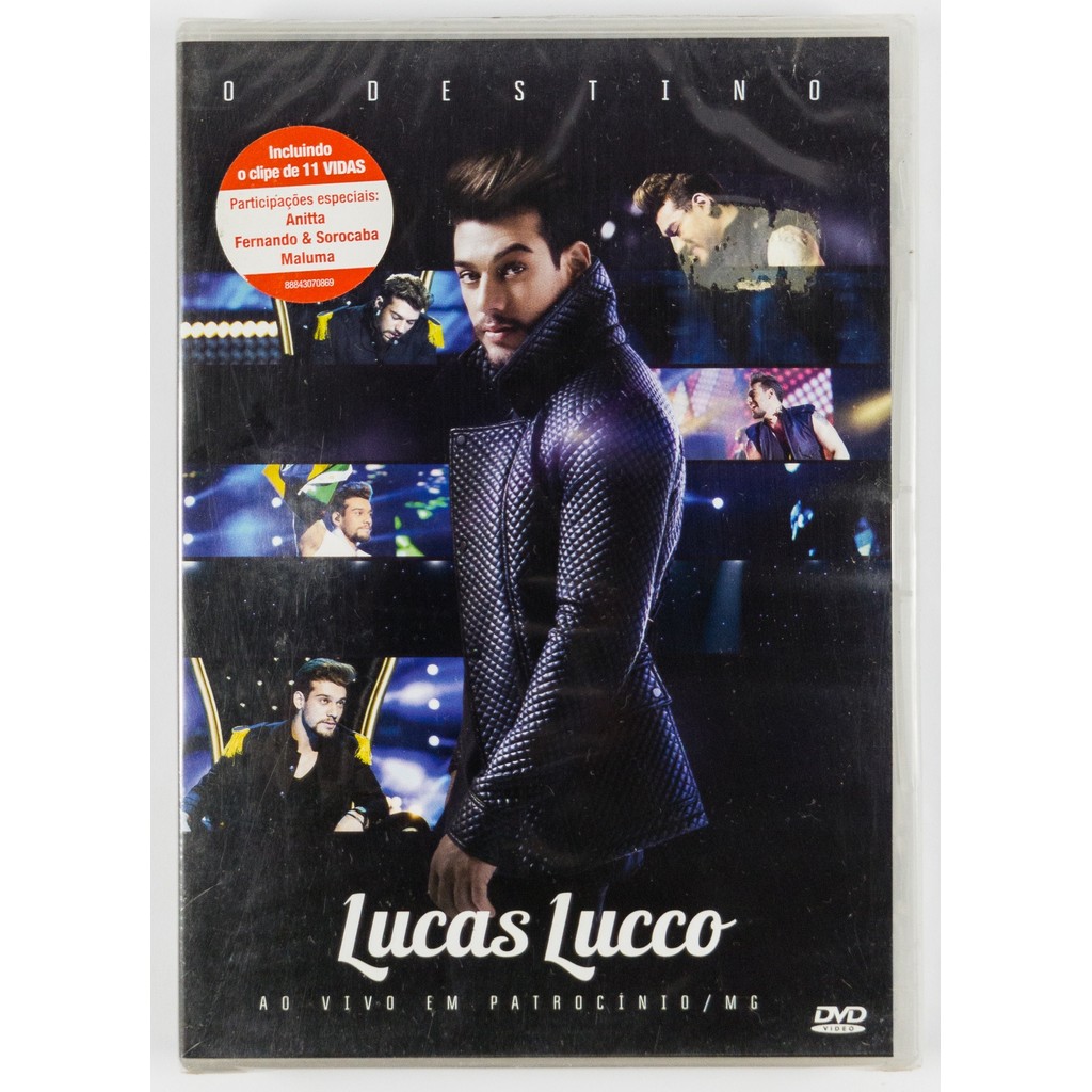 DVD Lucas Lucco O Destino Ao Vivo em Patrocínio MG Lacrado