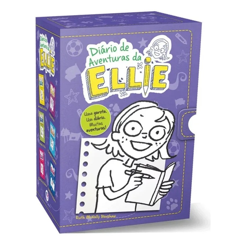 Box Diário De Aventuras Da Ellie - Com 6 Livros