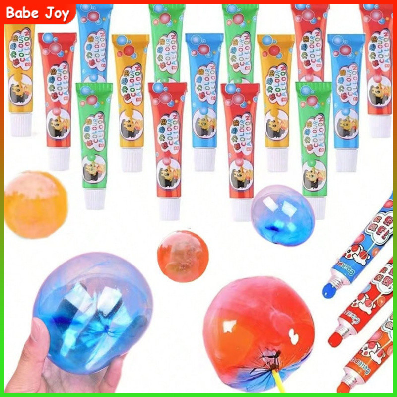 1/3/6pcs Brinquedos De Cola De Bolha De Ar Para Crianças Blowing mágica soprando bola de bolha