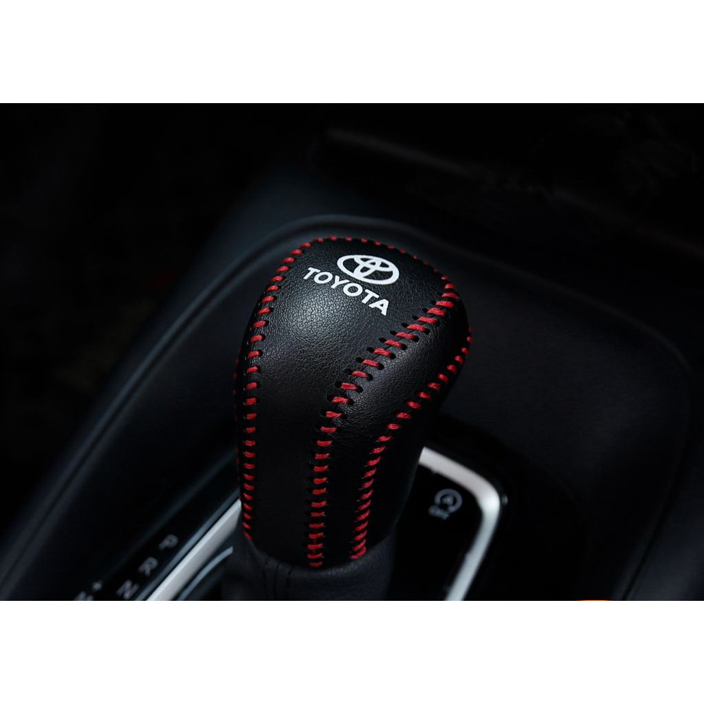 Toyota Corolla 19-24 Auto engrenagem alavanca capa engrenagem Shift cabeça protetora Mat Interior Guarnição de couro em Oferta na Shopee
