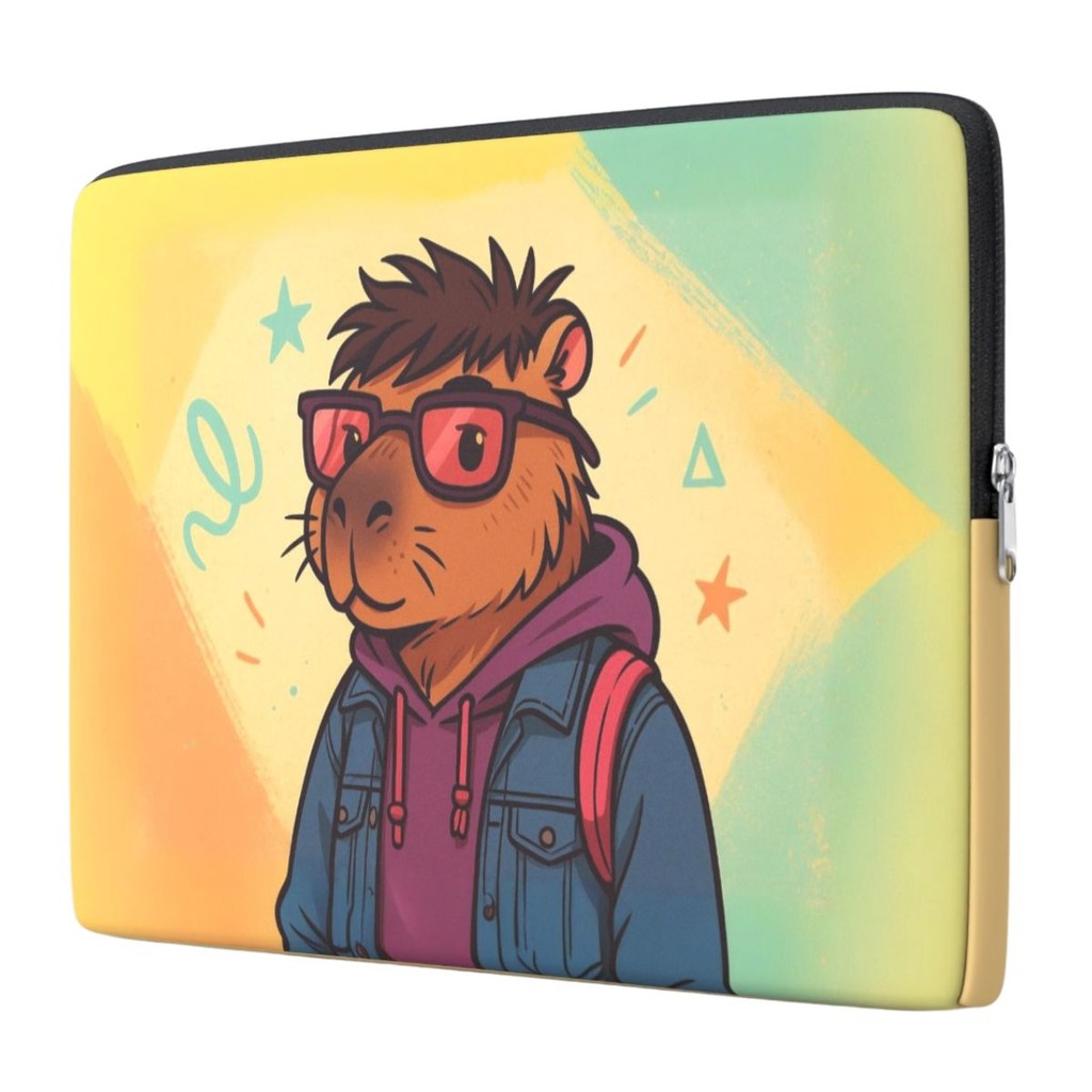 Capa para Notebook Capivara Verde