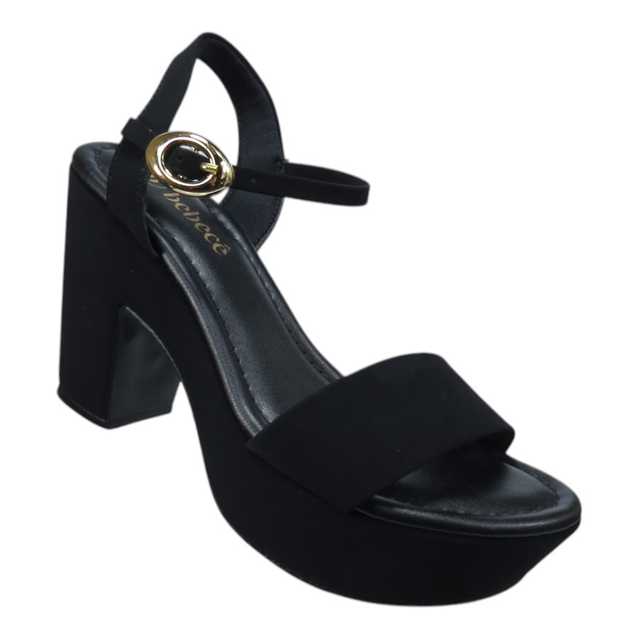 Sandália Feminina Bebecê Plataforma T5118164 em Oferta na Shopee