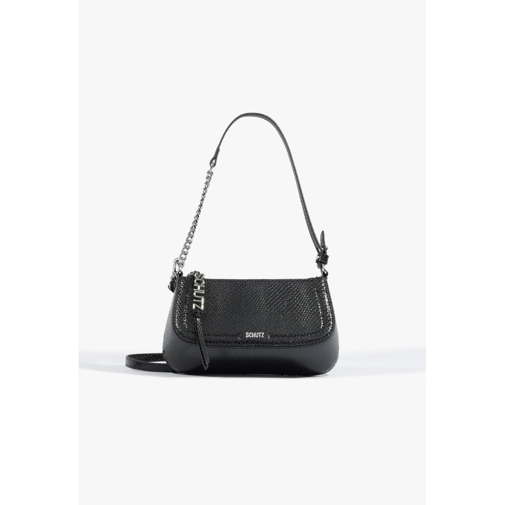 BOLSA TIRACOLO SCHUTZ PEQUENA TINA PRETA ORIGINAL