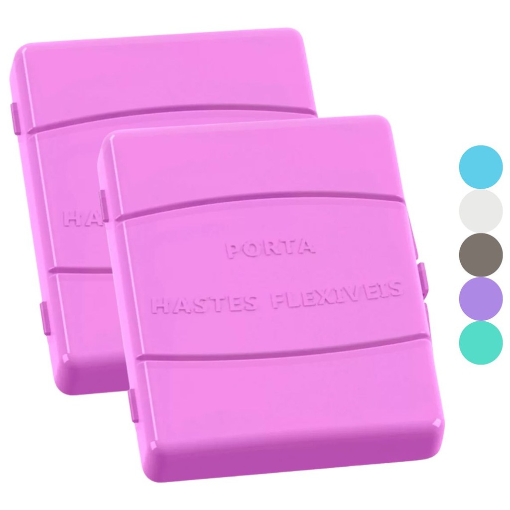 Estojo Organizador para Porta Cotonete Hastes 2 Und em Oferta na Shopee