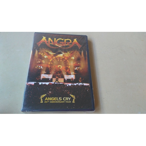 Dvd Angra - Angels Cry 20th Anniversary Tour ( Lacrado)