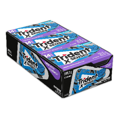 Trident Chiclete Intense 14s com 12 Unidades