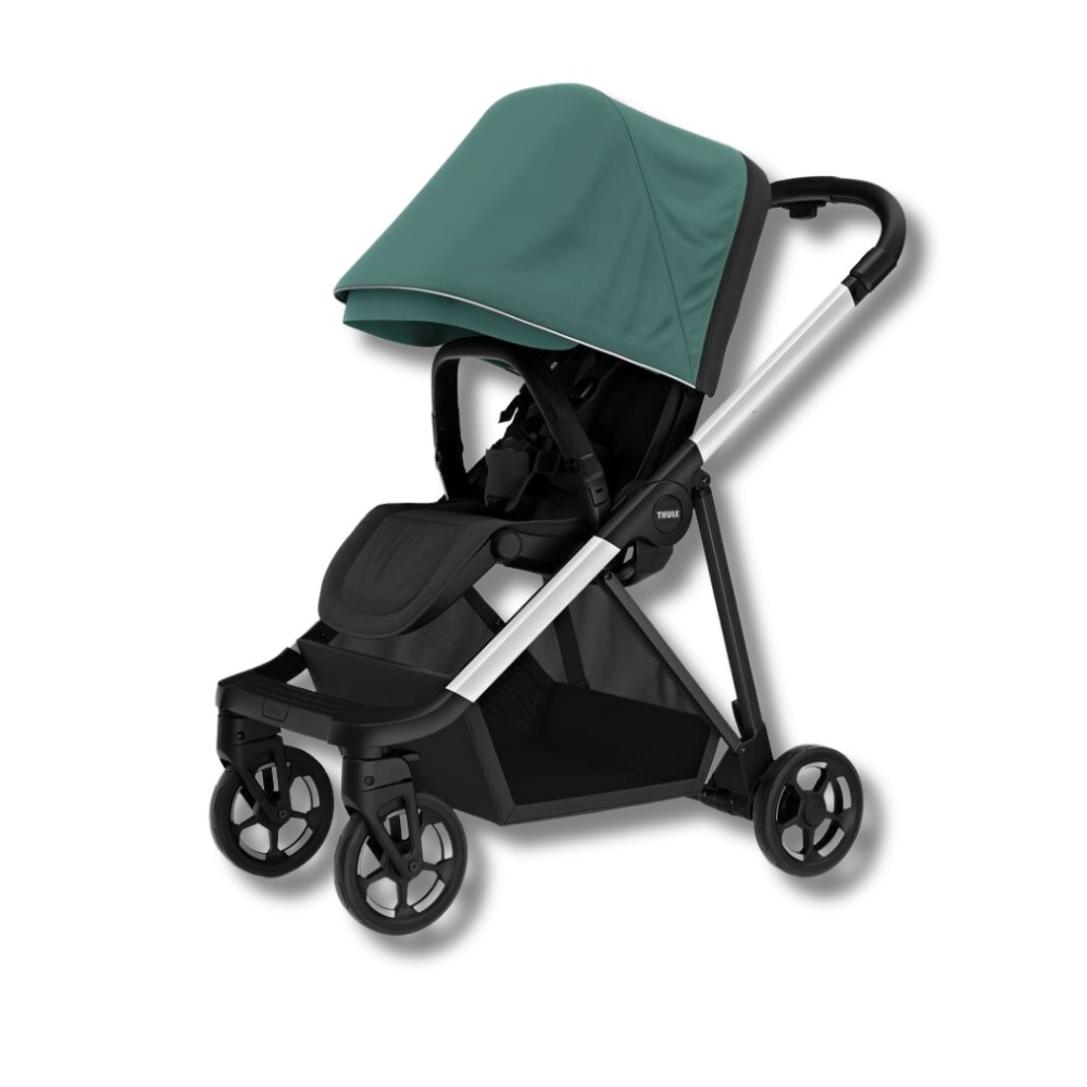 CARRINHO DE BEBE SHINE MALLARD GREEN/ALUMINIO - THULE