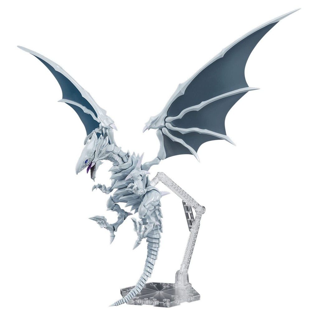 BANDAI SPIRITS Figure-rise Standard Amplified Yu-Gi-Oh! Duel Monsters Blue-Eyes White Dragon Colored Plastic Model Kit