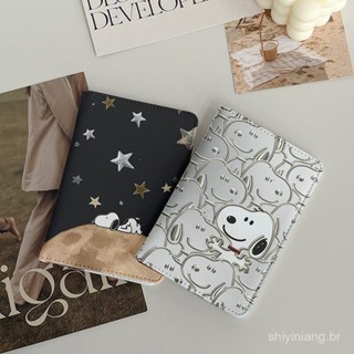 Snoopy Anime Titular De Passaporte Saco De Documentos Estojo Protetor Titular De Cartão Multifuncional em Oferta na Shopee