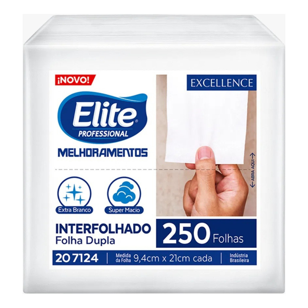 Papel Higiênico Interfolhado  250 Folhas Praticidade