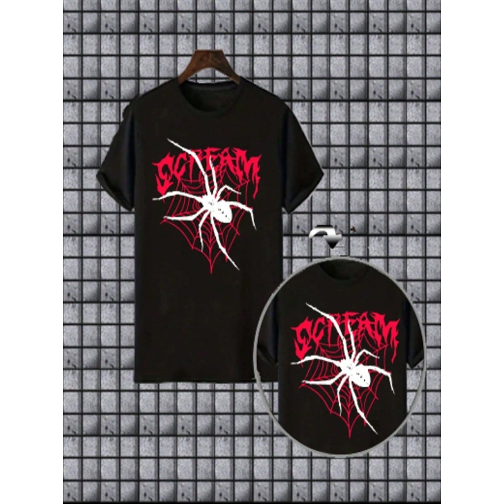 Camiseta Masculina Streetwear  aranha spider Camisa style lançamento Algodão premium mais vendidas