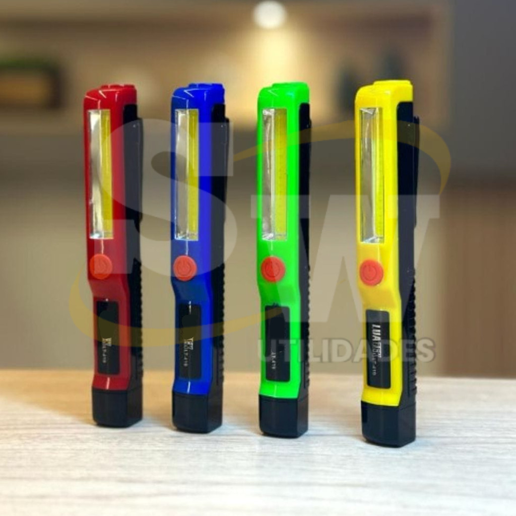 Lanterna Bastão Com Imã Iluminação Led Mecânico Camping Costura Promoção em Oferta na Shopee