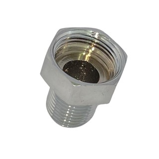 Bucha Reversão Latão Cromado Rosca Macho 1/2'' X Fêmea 3/4'' em Oferta na Shopee
