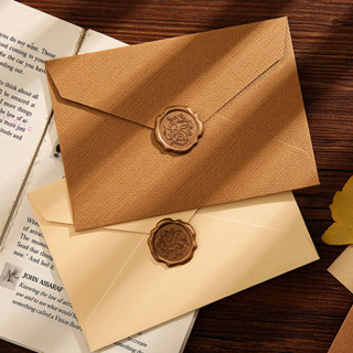 Envelope De Papel Texturizado De Linho Espesso Romântico Estilo Ocidental Envelopes Literários De Cor Pura em Oferta na Shopee