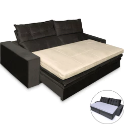 Pillow Top para Sofá Retrátil e Reclinável Almofada 200x100cm BF Colchões