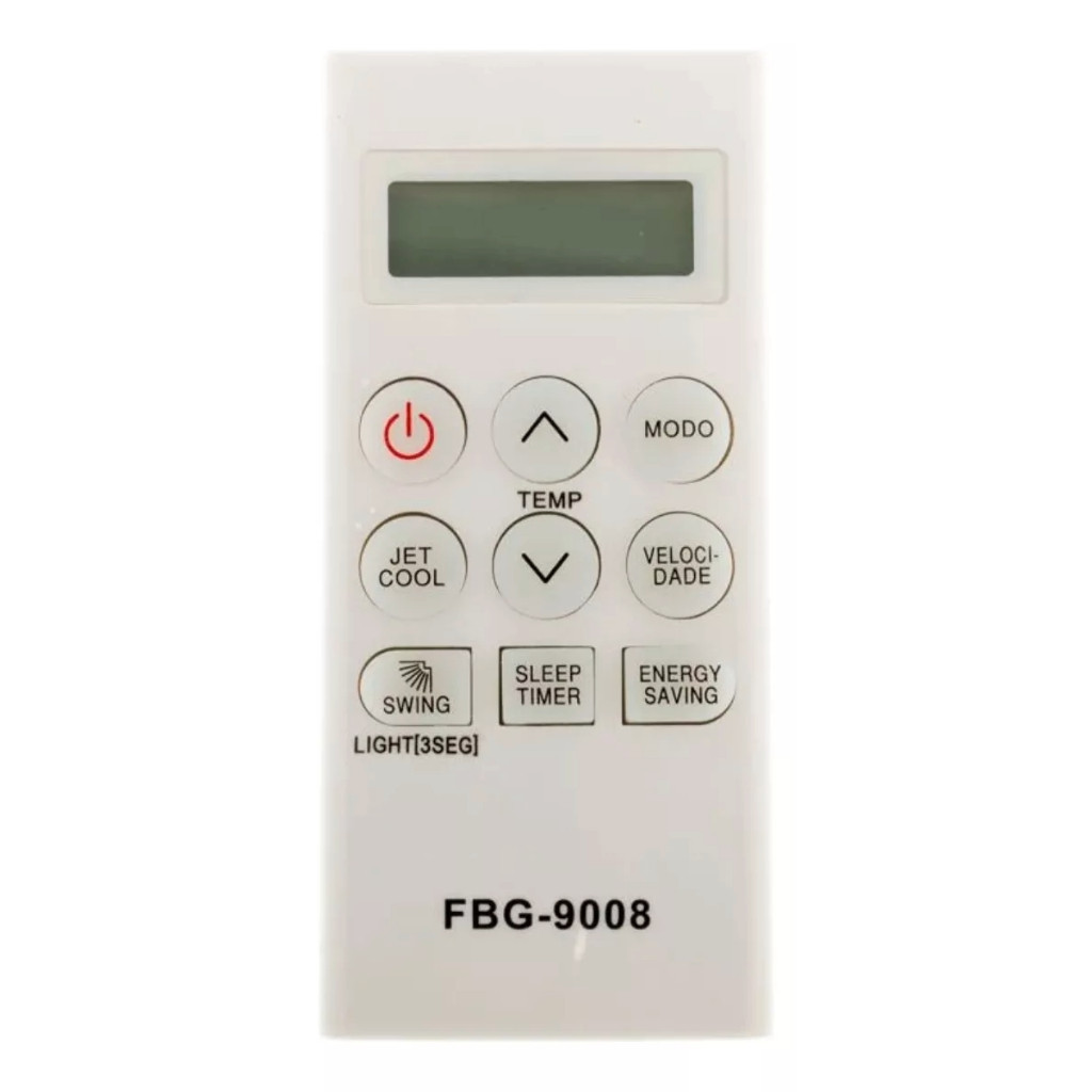 Controle Remoto Para Ar Condicionado LG Smile  FBG 9008 LE 7293 SKY 9008