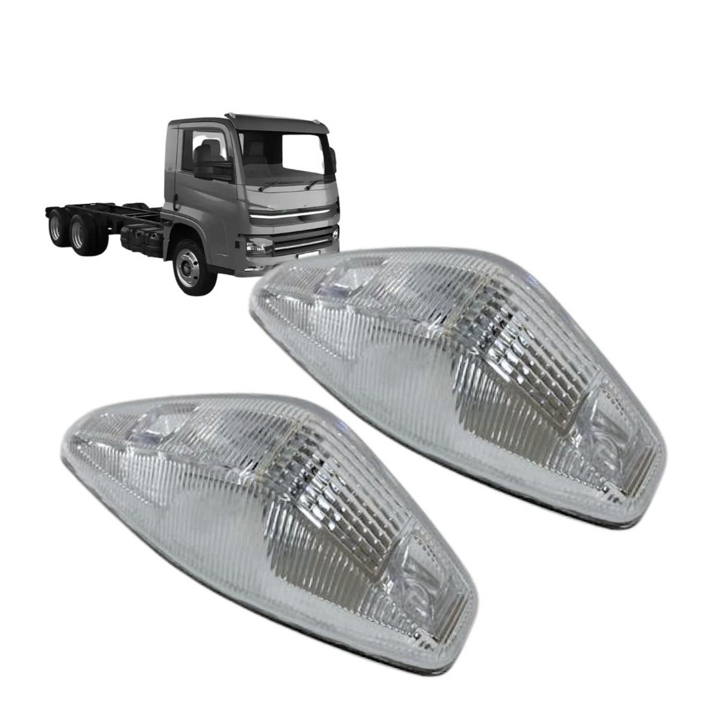 Par Lanterna Teto Cabine Frontal VW Delivery Novo LED 24V CR