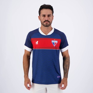 Camisa Leão 1918 Fortaleza Prime Marinho em Oferta na Shopee