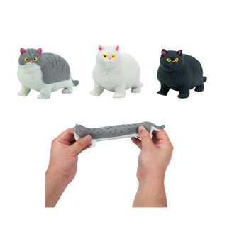 Kit 2 Brinquedos Gato Estica E Puxa Antistress Ansiedade em Oferta na Shopee