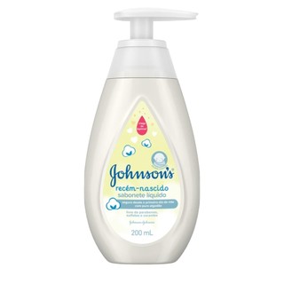 SABONETE LIQUIDO INFANTIL JOHNSONS RECEM NASCIDO 200ML