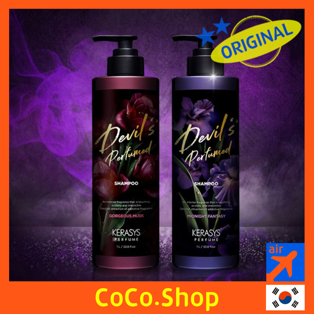 [KERASYS] Devil's Perfume Midnight Fantasy Shampoo , Condicionador/De Almíscar Gorgeous