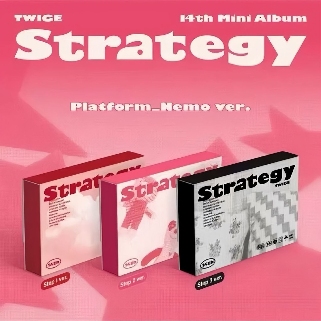 Duas Vezes [STRATEGY] 14o Mini Álbum Plataforma NEMO/1 QR + 10 Cartão Fotográfico