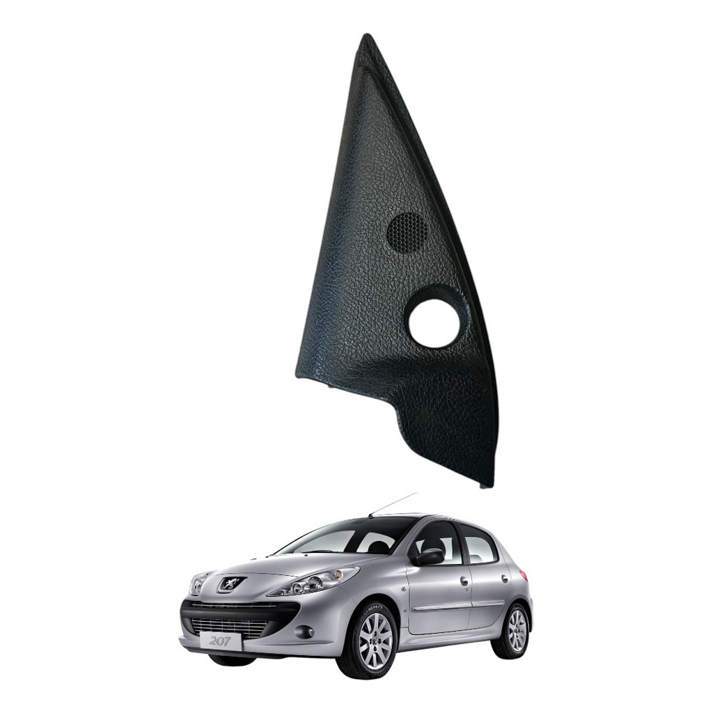 Acabamento Interrno Retrovisor Lado Esquerdo Peugeot 206 207