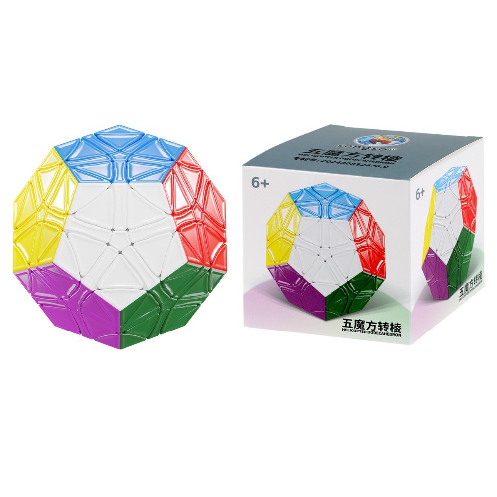 Cubo Mágico Shengshou Helicopter Dodecahedron Megaminx