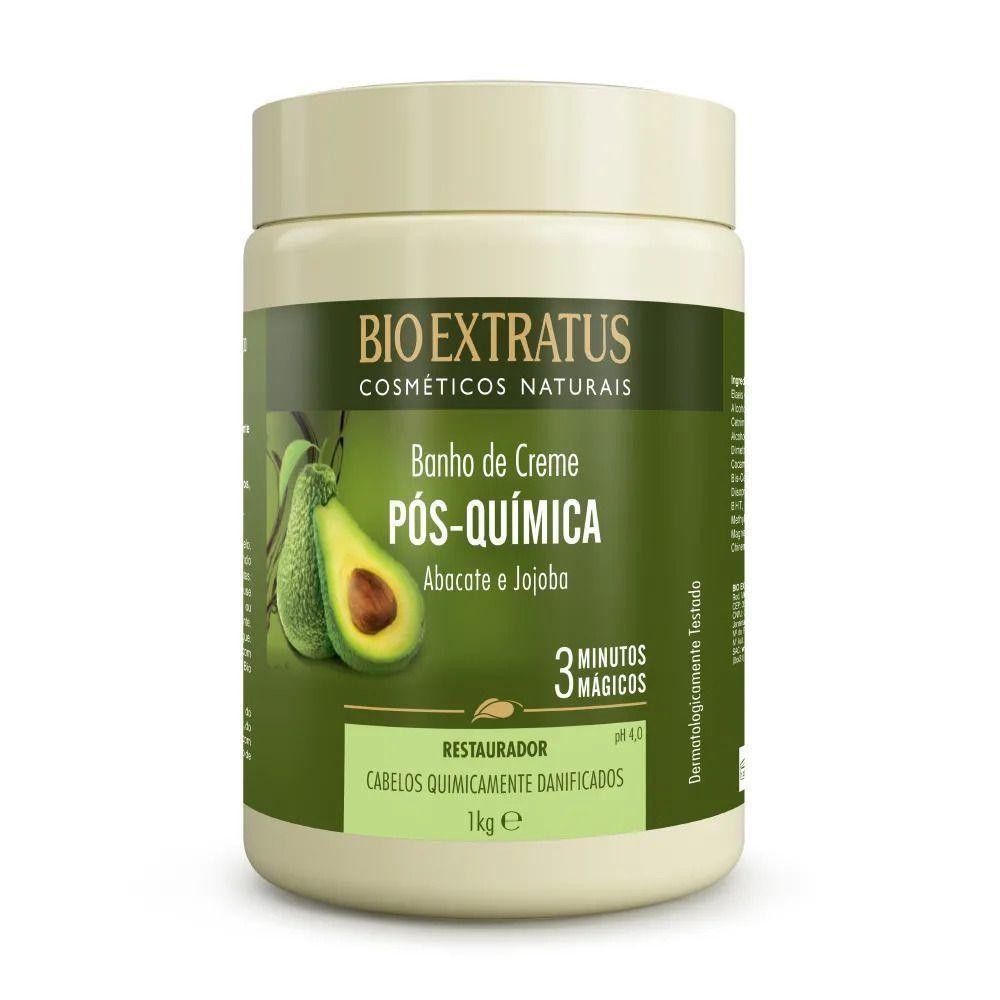 Bio Extratus - Banho de Creme Pós-Química Abacate e Jojoba- 1Kg em Oferta na Shopee