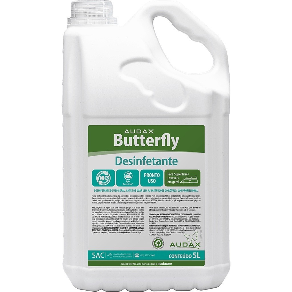 Desinfetante Eucalipto 5L Buterfly em Oferta na Shopee