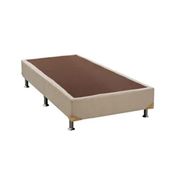 Cama Box Base Universal Solteiro Suede Clean (78x188x20) - Ortobom