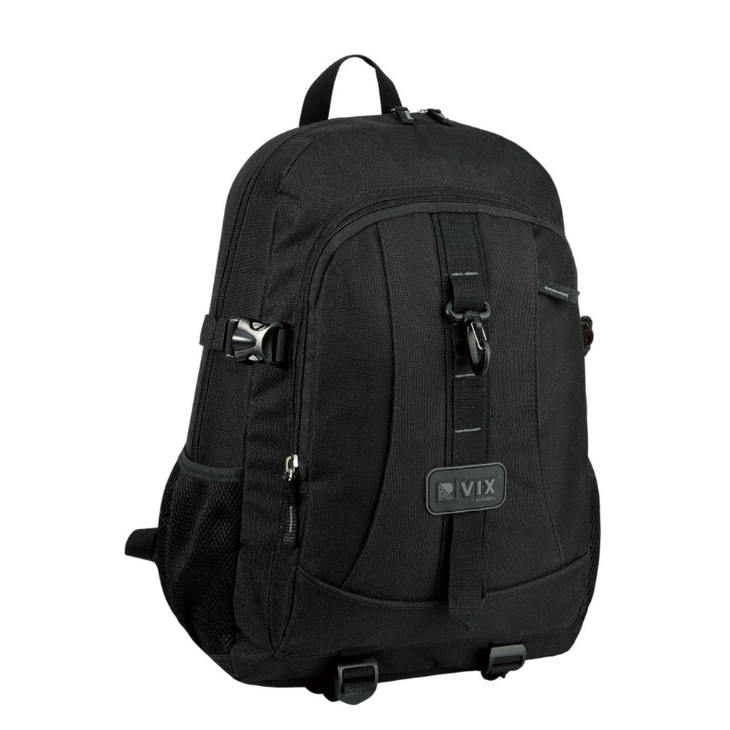 Mochila Masculina R.Vix Preta Grande Resistente 18,5" 20L 8729672