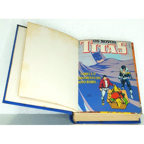 Hq Gibi Os Novos Titas - Encadernado - V.8 - 61 Ao 70 - Abril - 1991
