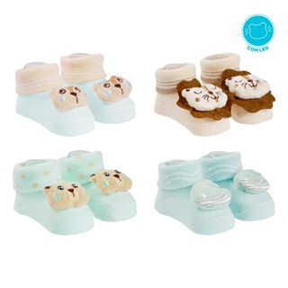 Meia Sapatinho Bichinho Led Pimpolho 00-15 (0-6m) Unissex em Oferta na Shopee