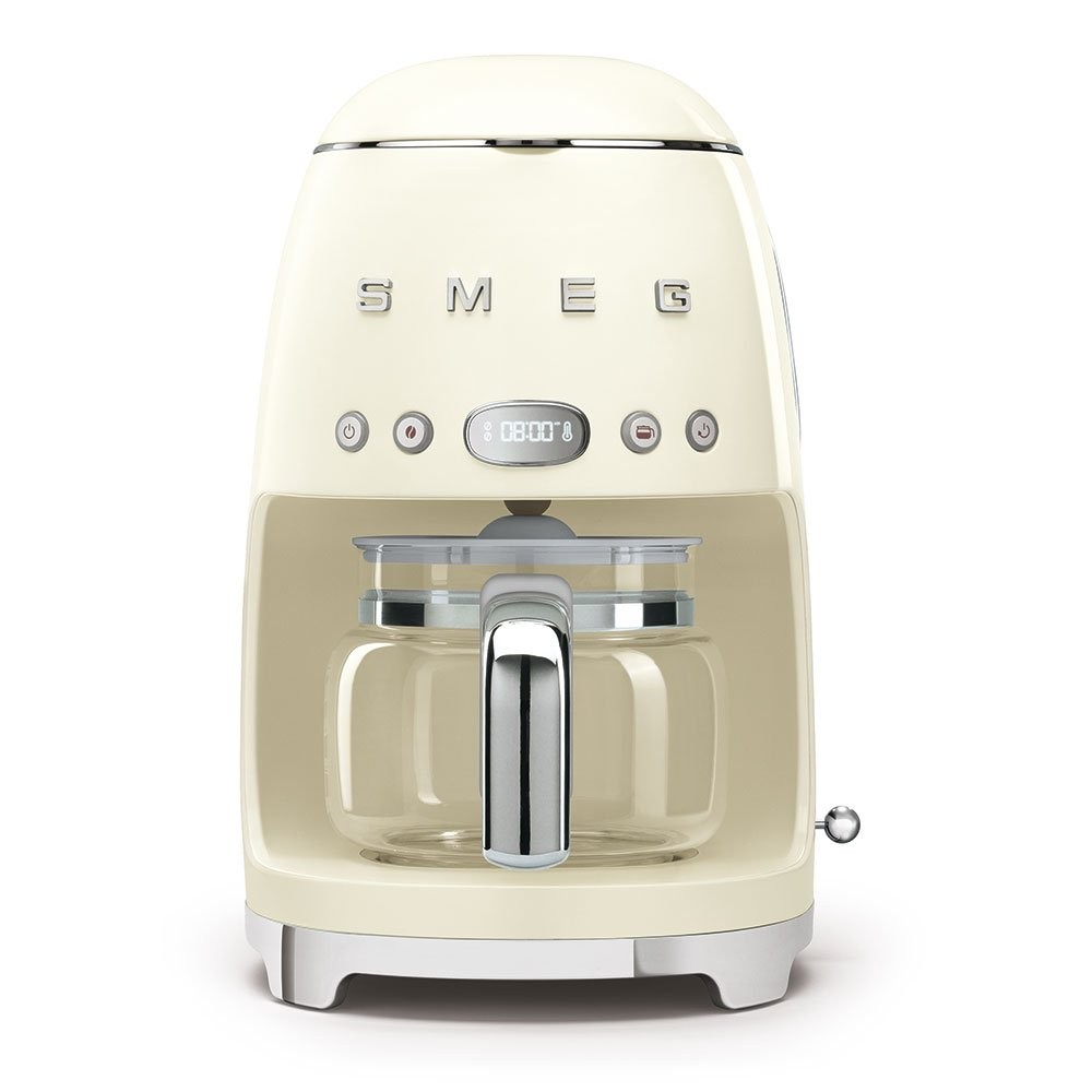 Máquina de Café de Filtro Smeg 1.4 l, Anni 50, Creme, 220V - DCF02CRBR