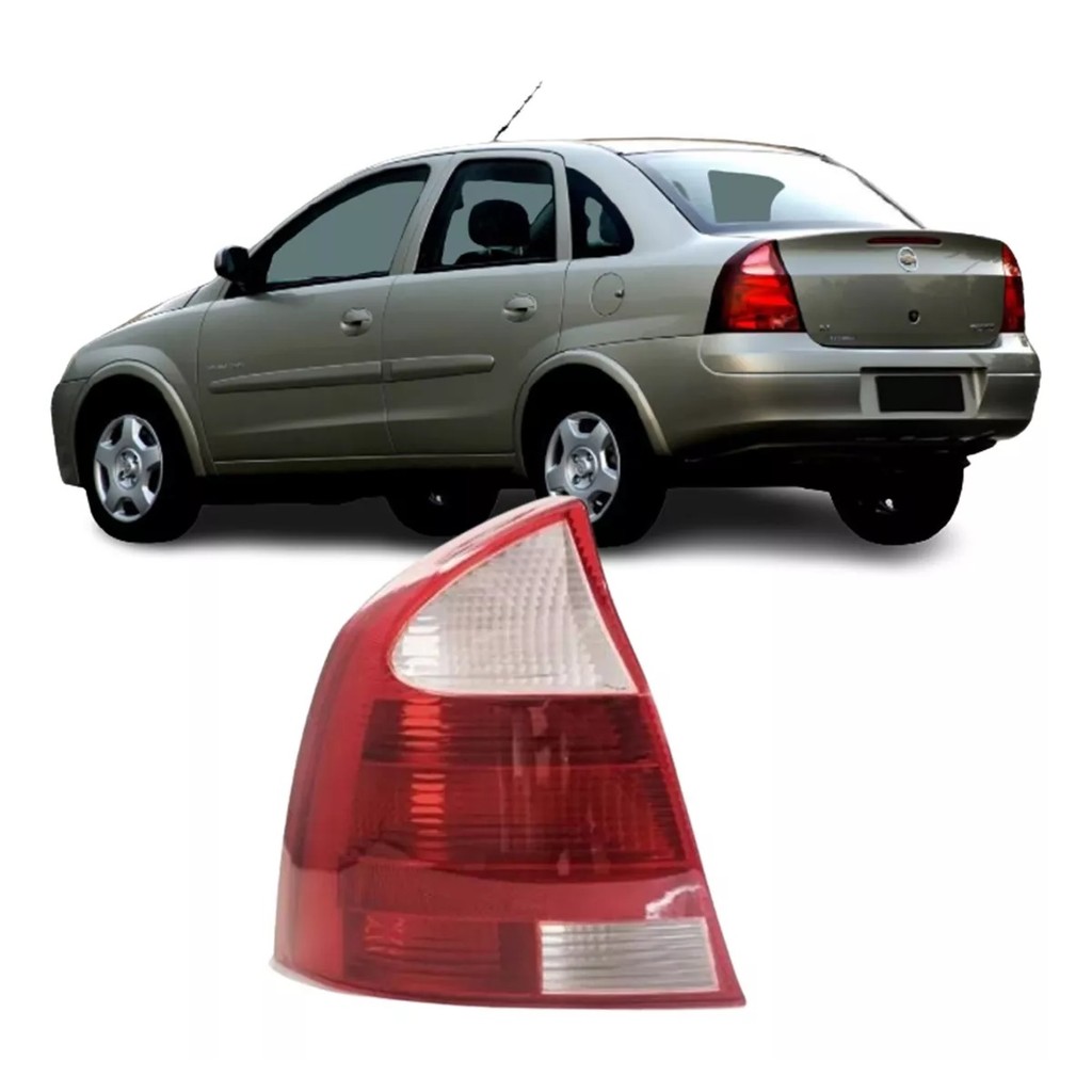 Lanterna Corsa . Montana Sedan 2003 2004 05 06 07 Re Branca