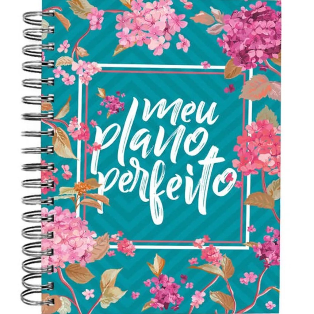 Meu Plano Perfeito | Espiral Duplo | Flores - Books & Magazines